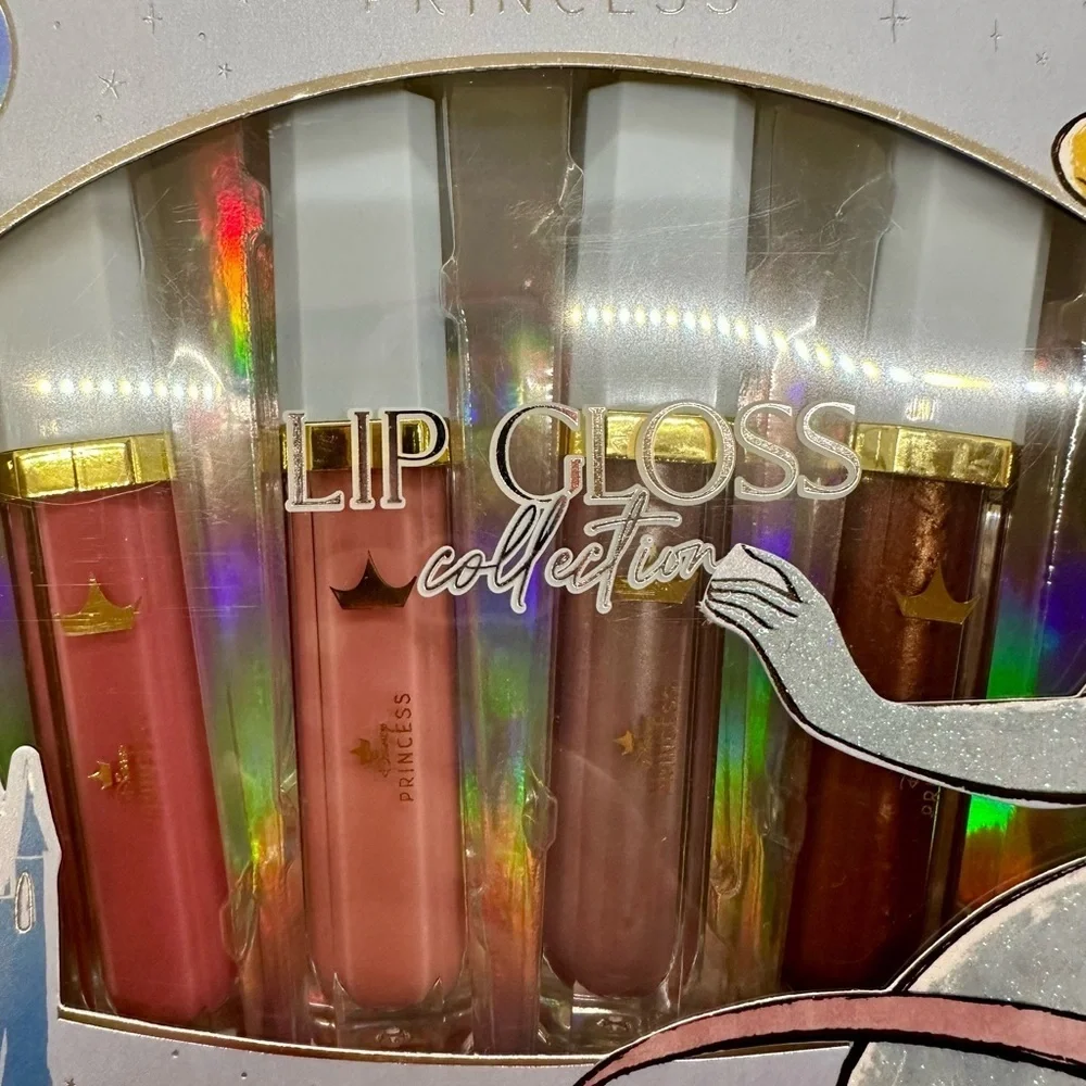 Disney Princess Lip Gloss and Eyeshadow Palette Set